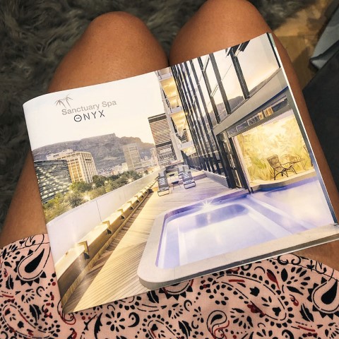 Sanctuary Spa Onyx Menu